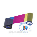 Card printer ribbon price compatible color ribbon YMCKT 500 images for cd800 cp series printer